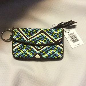 NWT Vera Bradley Jen Zip IDRain Forest